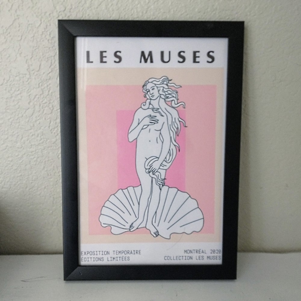Framed Venus greek goddess by Matisse canvas art